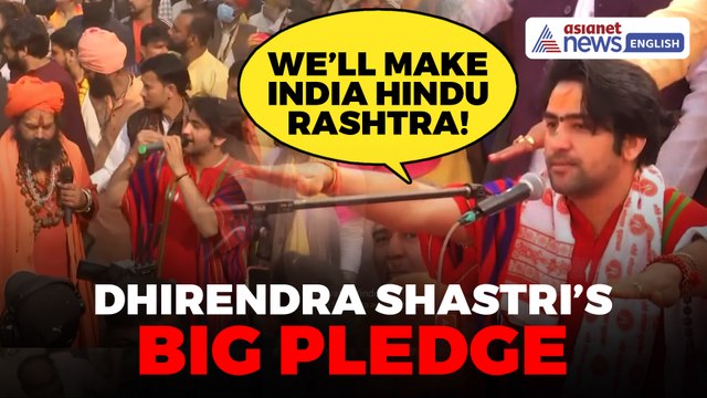 Will Make India Hindu Rashtra: Dhirendra Shastri Leads Sanatan Oath in Haryana