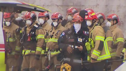 화력발전소 매몰자 1명 수습..."팔 끼인 채 버티다 숨져" / YTN