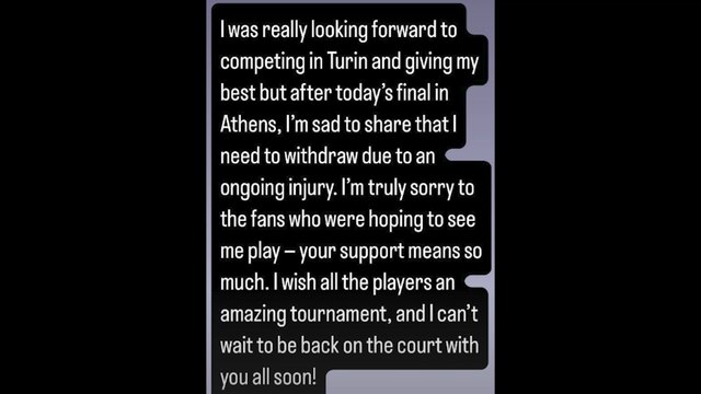 Djokovic withdraws from ATP Finals due to injury