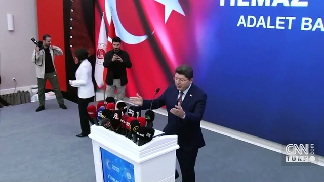 SON DAKİKA | Adalet Bakanı Yılmaz Tunç: Demirtaş dosyası mahkemenin önünde