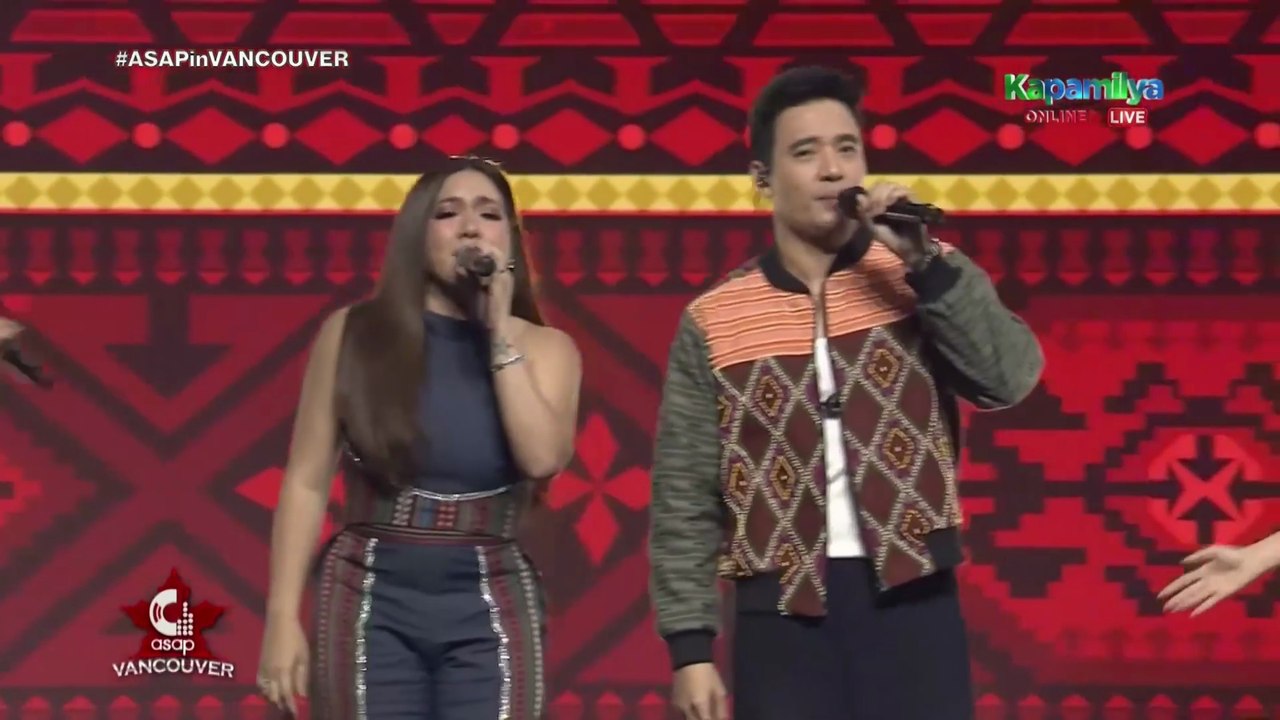 November 9, 2025 — Angeline Quinto & Erik Santos on ASAP 🎤✨ #ASAPinVANCOUVER