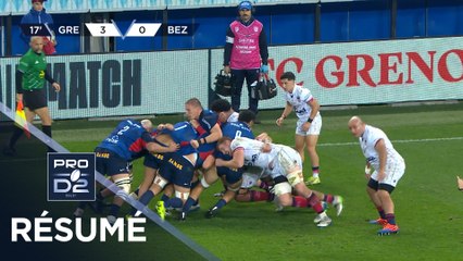 PRO D2 Saison 2025-2026 J10 - Résumé FC Grenoble Rugby - AS Béziers Hérault