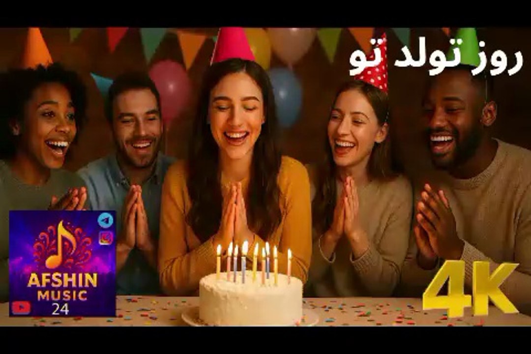 😍 دموی آهنگ شاد و رقص تولد ، روز تولد تو
