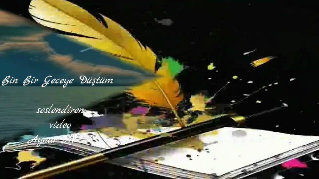 Bin Bir Geceye Düştüm seslendiren video Aynur AVCI.