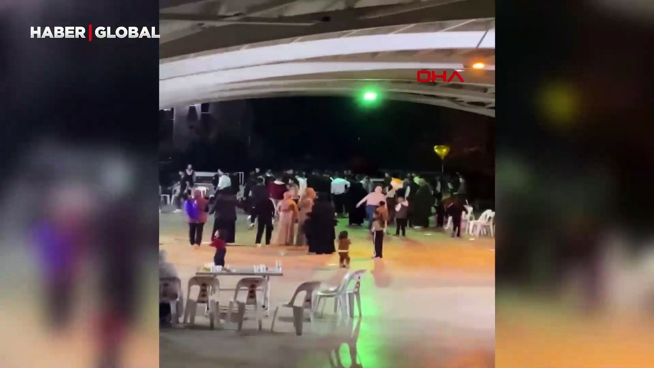 Antalya'da düğünde kavga! Sandalyeler havada uçuştu