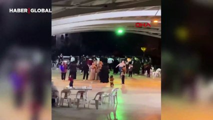 Antalya'da düğünde kavga! Sandalyeler havada uçuştu