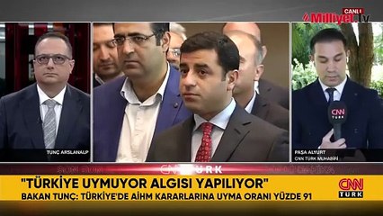 Bakan Tunç’tan Selahattin Demirtaş açıklaması!