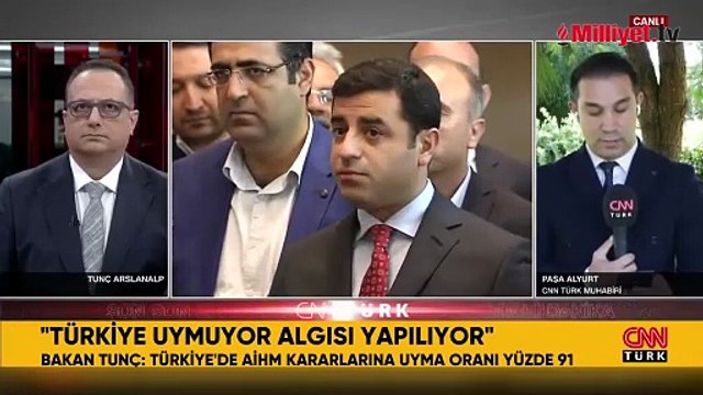 Bakan Tunç’tan Selahattin Demirtaş açıklaması!