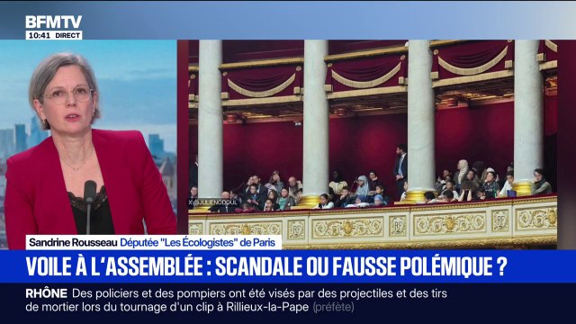 Jeunes filles voilées à l'Assemblée: Pour Sandrine Rousseau, stigmatiser des enfants pour faire de la petite politique, c'est indigne