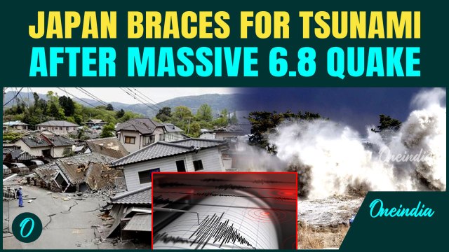 JAPAN EARTHQUAKE UPDATE: Japan Braces for Massive Tsunami After 6.8 Magnitude Earthquake
