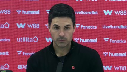 Arteta : "De la déception et de la frustration"