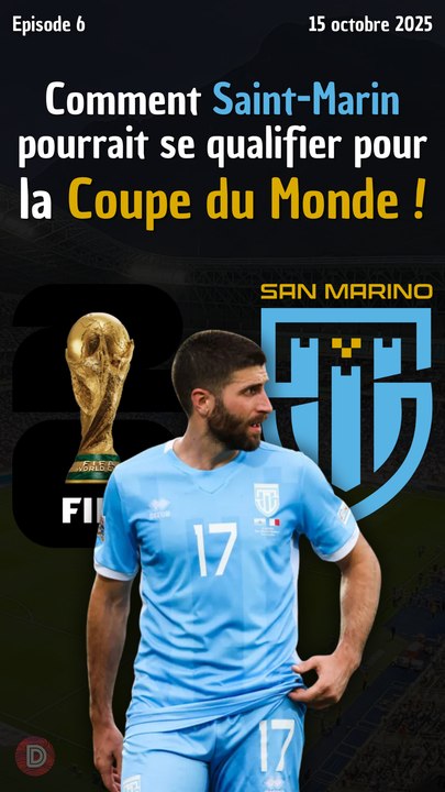 Comment Saint-Marin pourrait se qualifier pour la Coupe du Monde ?