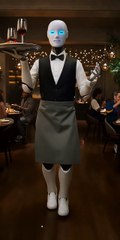 AI Robot Becomes a Waiter 🍽️🤖 | Funny Restaurant Chaos | Everyday with AI