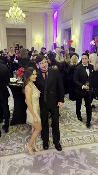 Vidéos - Joyce Jonathan, Vincent Niclo - Les célébrités au Global Gift Gala Paris à l'hôtel Four Seasons George V, France, le 8 novembre 2025 Eternity / Bestimage