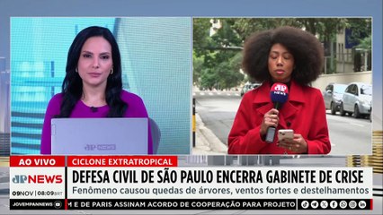 Temporais em SP: Defesa Civil encerra gabinete de crise após chuvas