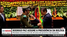 Bolívia: Rodrigo Paz assume a Presidência interina; analistas comentam