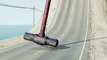 Realistic BeamNG Drive car crash physics. Watch in