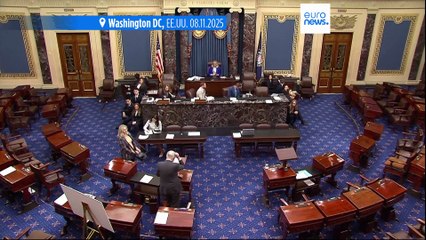 Cierre de Gobierno de EE.UU.: Los senadores trabajan durante el fin de semana para encontrar una solución tras 40 días de cierre