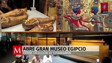 Inauguran el gran Museo Egipcio y presentan colección de Tutankamón