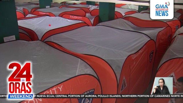 Mga residenteng nakatira malapit sa creek sa Quezon City, inilikas | 24 Oras Weekend