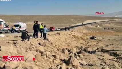 Niğde'de otomobil şarampole yuvarlandı: 2 ölü,1 yaralı