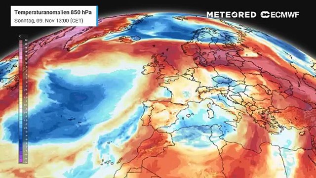 Extremer Wärmeberg auf dem Weg nach Europa- doch danach kommt der Absturz!