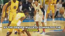 Nuggets Rout Warriors 129-104 | Jokic & Murray Dominate in Curry’s Absence