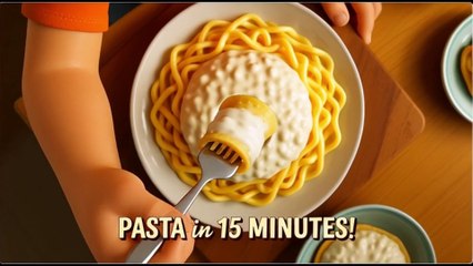 Quick Delicious Recipe  Pasta with Panna and Cottage Cheese