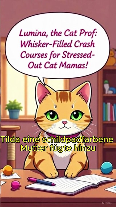 Lumina, die Katzen-Prof: Schnurrige Crashkurse für gestresste Katzenmamas! (Cat Professor)