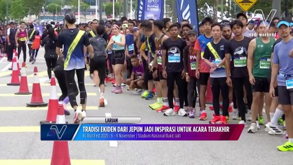 Tradisi Ekiden dari Jepun jadi inspirasi untuk acara terakhir