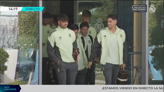 El Real Madrid ya sale dirección Vallecas para el Rayo Vallecano - Real Madrid | LaLiga EA Sports