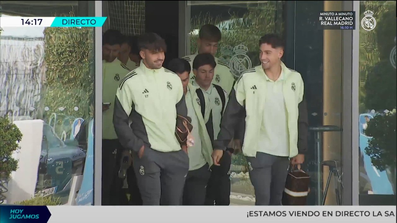El Real Madrid ya sale dirección Vallecas para el Rayo Vallecano - Real Madrid | LaLiga EA Sports