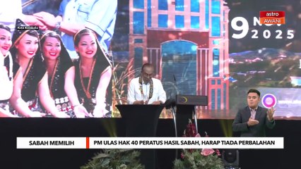 AWANI 7:45 [9/11/2025] –  Tentang pecah belah perpaduan | Banyak dana disalurkan ke Sabah | 80 peratus calon BN muka baharu | gaza Berdepan ancaman baharu
