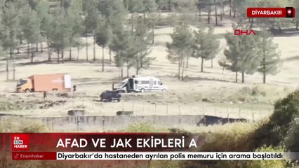 Diyarbakır’da hastaneden ayrılan polis memuru için arama başlatıldı