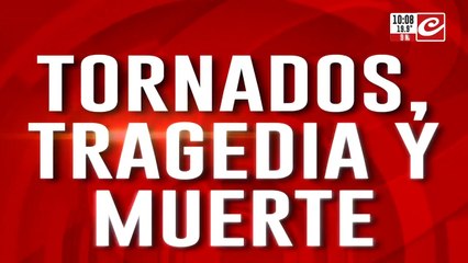 Tornados y tormentas severas provocaron graves daños en Misiones y el sur de Brasil