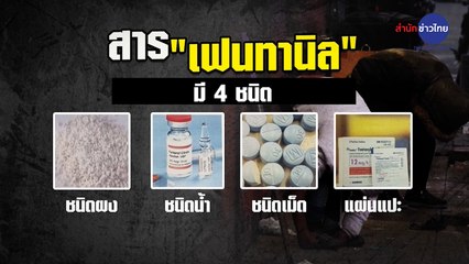 ภูมิต้านภัย : UNODC เตือนไทยอาจเป็นทางผ่านสาร “เฟนทานิล”