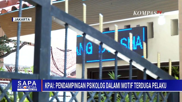 KPAI Soroti Kondisi Psikologis dan Dalami Motif Terduga Pelaku Ledakan SMAN 72 Jakarta | SAPA MALAM