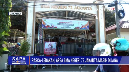 Penampakan SMAN 72 Jakarta Dua Hari Pasca-Ledakan, Akses Masih Dibatasi | SAPA MALAM