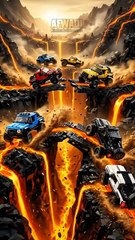 Lava Run with LEGO Rubicon 🌋🔥