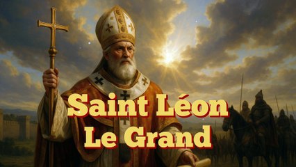 Saint Léon le Grand – Le pape qui arrêta Attila avec la croix ✝️ (10 novembre)