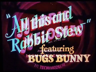 Merrie Melodies - "All This And Rabbit Stew" (1941) [BD Thunderbean]