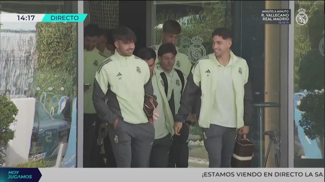 Mejores momentos de la previa del Rayo Vallecano - Real Madrid: salida, llegada, calentamiento...