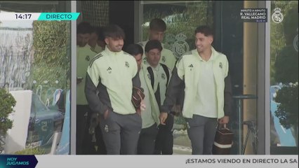 Mejores momentos de la previa del Rayo Vallecano - Real Madrid: salida, llegada, calentamiento...