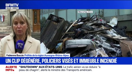 Rillieux-la-Pape: Fabienne Buccio, préfète de la région Auvergne-Rhône-Alpes, déclare "qu'ils retrouveront les auteurs"