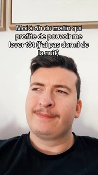 C’est vraiment une sensation agréable et désagréable en même temps #pourtoi #humour #drole #matin