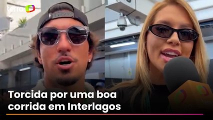 Virginia, Medina, Maisa: famosos desejam boa sorte a Bortoleto no GP de São Paulo da F1