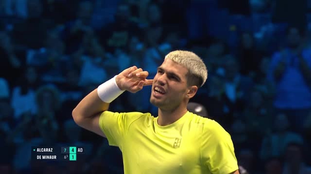 ATP Finals - Alcaraz démarre fort contre de Minaur
