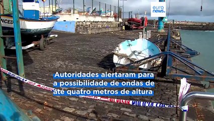 Tempestade mortal em Tenerife: turistas ignoram avisos e acabam arrastados por ondas gigantes