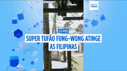 Quase um milhão de pessoas evacuadas enquanto as Filipinas se preparam para o tufão Fung-wong