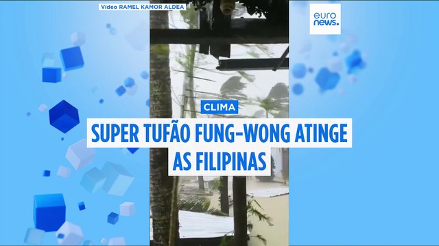 Quase um milhão de pessoas evacuadas enquanto as Filipinas se preparam para o tufão Fung-wong